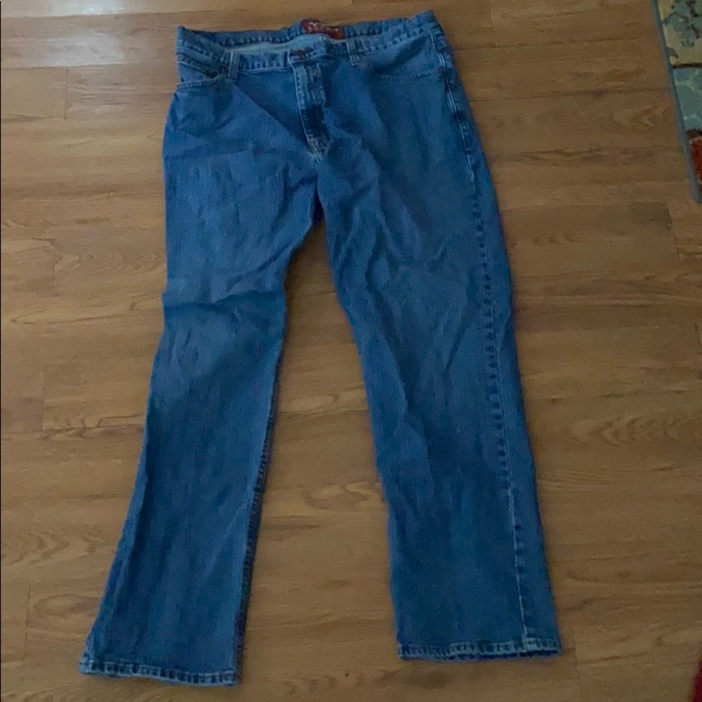 Medium wash jeans
